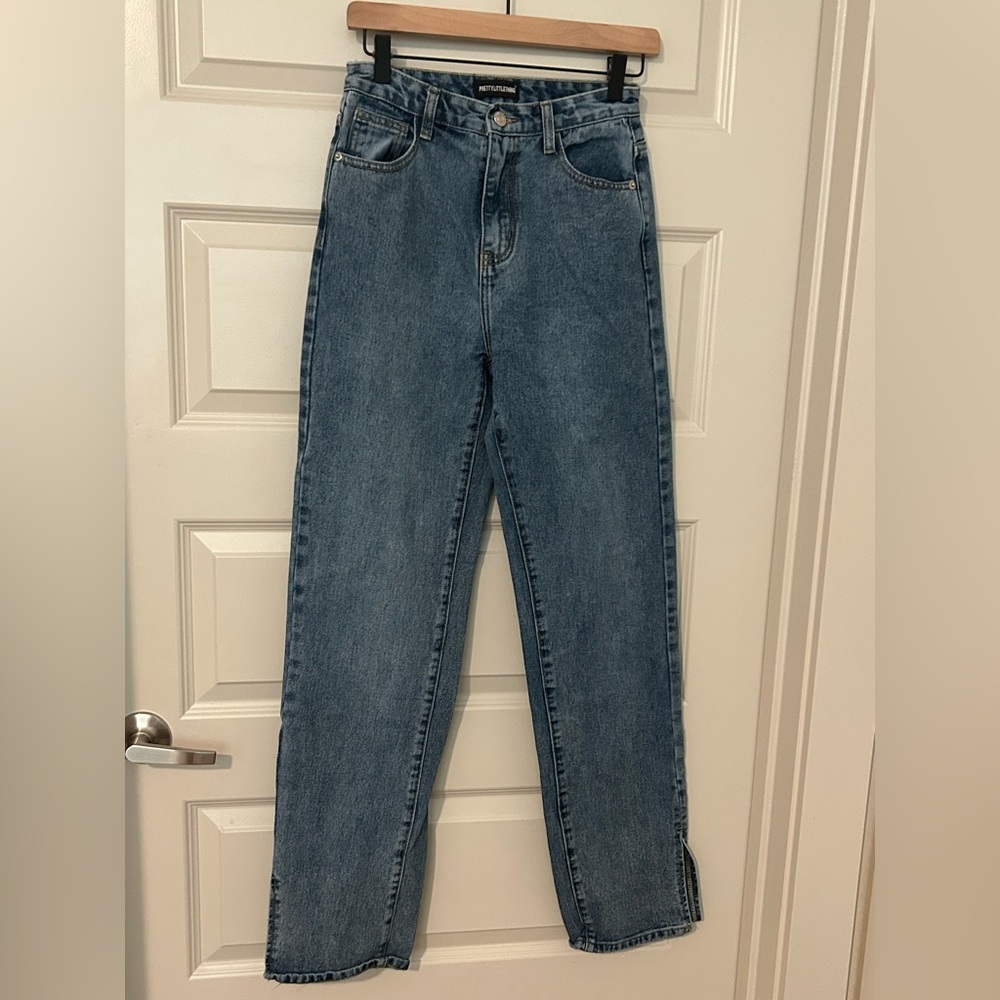 PLT Split Hem Jeans
